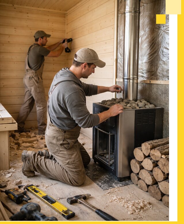 Строительство деревянных бань под ключ в Белорецке проекты и монтаж