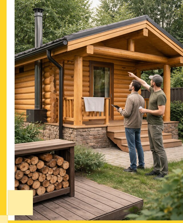 Бани для дачи под ключ в Белорецке от 253425 р. | ЭриданБлр