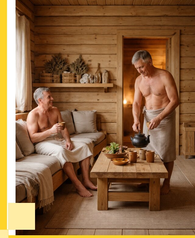 Бани с комнатой отдыха под ключ в Белорецке от 456165 р. | ЭриданБлр