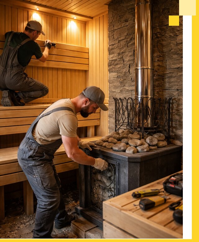 Комплексный дизайн бань, саун и зон отдыха в Белорецке