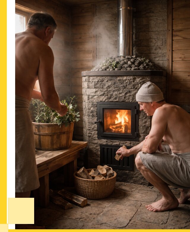 Банные печи под ключ в Белорецке от 45617 р. | ЭриданБлр кирпичная