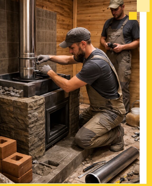 Изготовление и установка банных печей под ключ в Белорецке