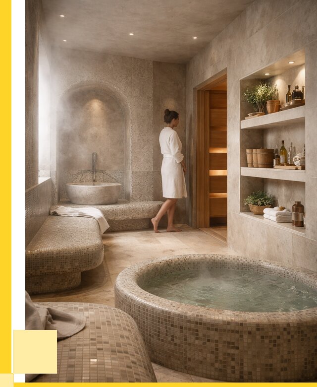 Строительство бани с хамамом в Белорецке от 760275 р. | ЭриданБлр