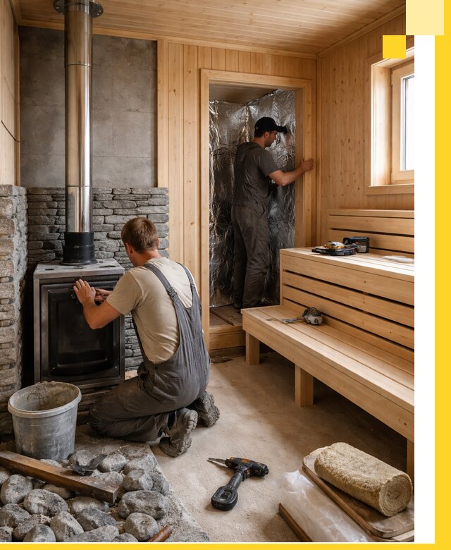 Строительство и изготовление бань под ключ в Белорецке