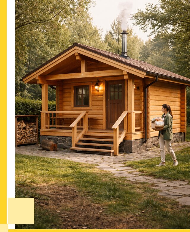 Купить баню под ключ в Белорецке от 658905 р. | ЭриданБлр