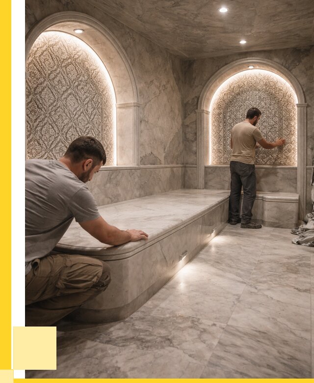 Турецкие бани под ключ в Белорецке от 253425 р. | ЭриданБлр