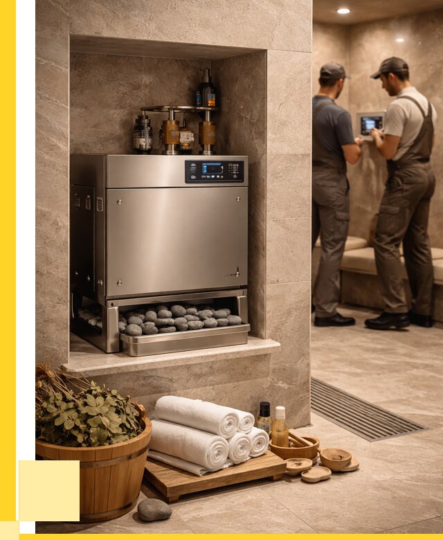 Парогенераторы для хамама в Белорецке от 76028 р. | ЭриданБлр