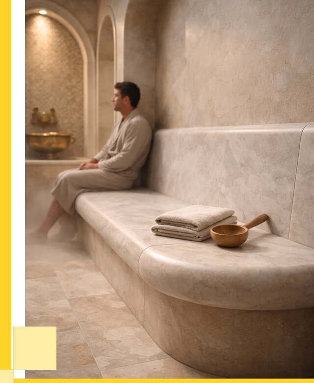 Сиденья для хамама в Белорецке под ключ от 12164 р. | ЭриданБлр