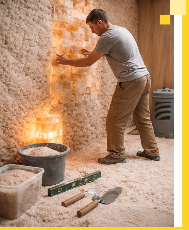 Проектирование и монтаж соляных комнат в Белорецке под ключ